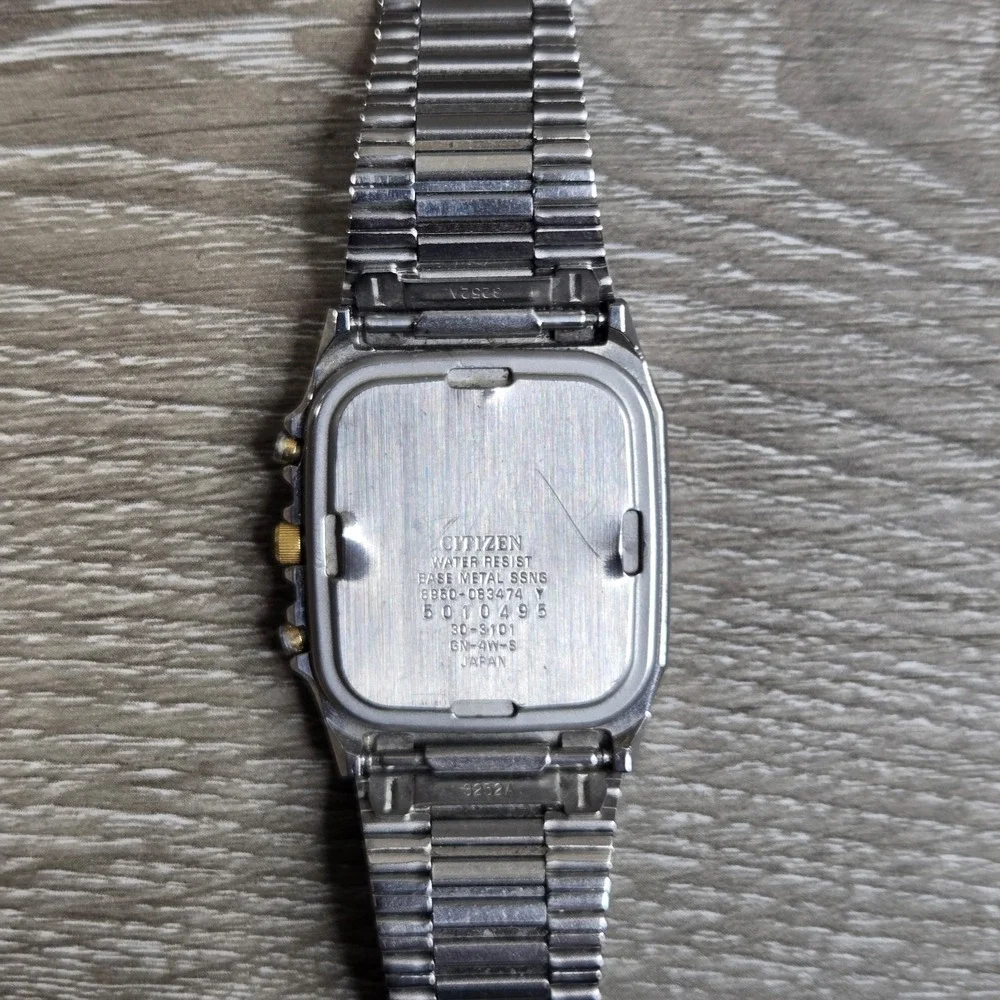Citizen Quartz 30-3101 Ana Digi Vintage Men's Watch